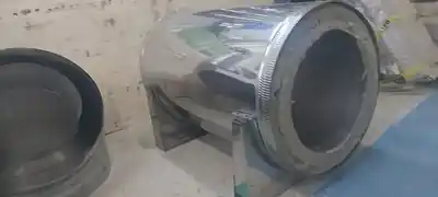 Сэндвич-тройник с утеплителем на опорах